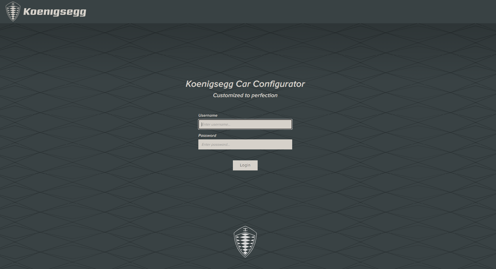 Koenigsegg Configurator